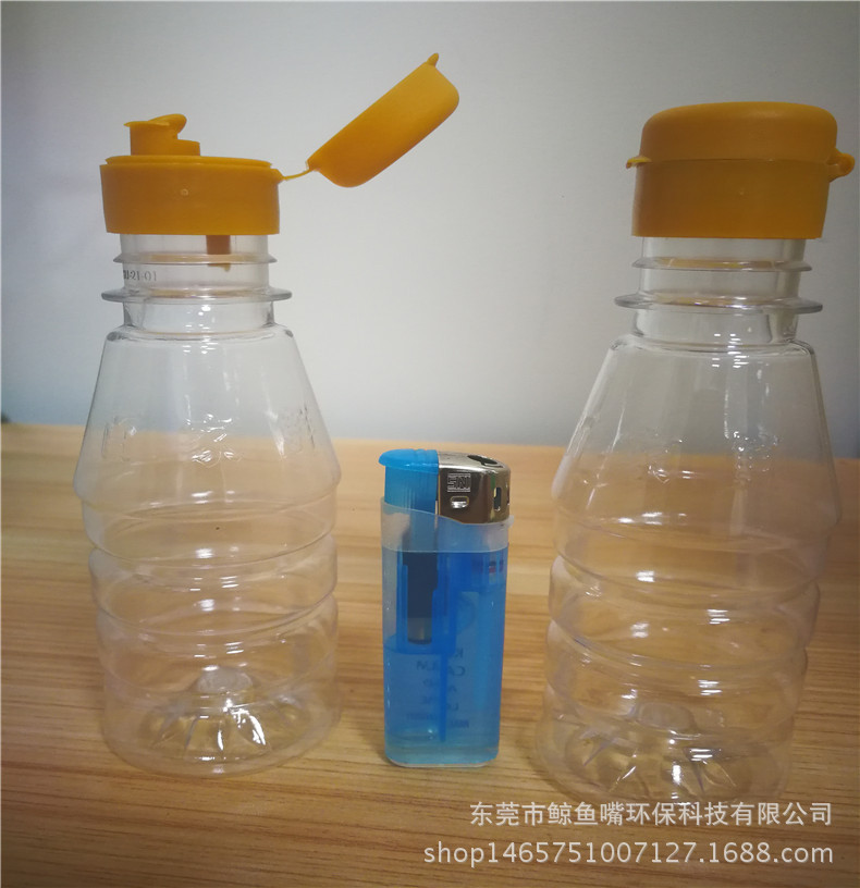 厂家直销18口径PET液体调料瓶 供应PET塑料厨房餐桌液体调料瓶